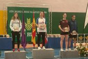 Daniela Corchón en la categoría individual sub 19.