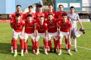 Once del Laredo en la última jornada ante el Salamanca.