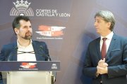 Luis Tudanca y Carlos Martínez, en una imagen de archivo.