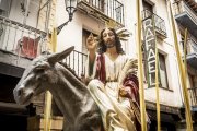 La Cofradía de la Oración en el Huerto acompañó la talla Jesús