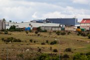 Vista del polígono industrial de Las Casas.