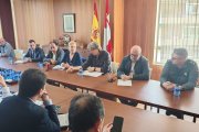Reunión del Centro de Coordinación Operativa Integrada (Cecopi) en Soria.