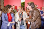 Enma López, Luis Rey y Carlos Martínez Mínguez.