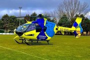 Helicóptero medicalizado de la Junta.