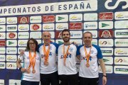 Los sorianos en el Campeonato de España Sénior de Leganés.
