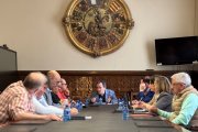 Miembros de la Comisión de Desarrollo de la Diputación de Soria.