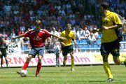 Mikel Alonso en un encuentro en Los Pajaritos en junio de 2004 ante el Alavés.