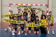 El equipo alevín femenino del BM Soria lograba la tercera plaza regional.