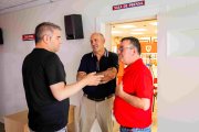Álex Huerta, Javier Jiménez y Patricio de Pedro en una imagen del archivo.