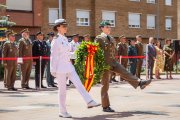 Homenaje a los militares caídos por España en los actos del 31 aniversario de la Subdelegación de Defensa en Soria.