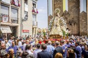 Procesión de la Virgen de los Milagros en Ágreda.