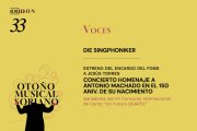Detalle de la programación del Otoño Musical de 2025.