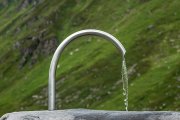 Fuente en plena naturaleza.