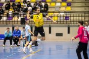 El capitán de los amarillos Fran García Lacarra durante una acción.