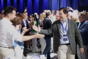 Segunda jornada del veintiún congreso Nacional del PP, que se celebra bajo el lema ‘Toma partido por España’, con el debate de las ponencias política y de estatutos, los informes de los grupos parlamentarios y la presentación de la candidatura a la reelección de Alberto Núñez Feijóo.