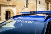 Vehículo de la Policía Local.
