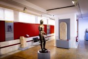 Una sala del Museo Numantino.