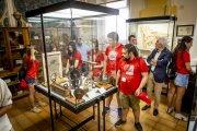 Los jóvenes visitaron el museo y el archivo del Instituto Antonio Machado