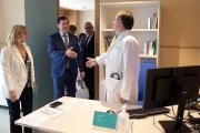 El presidente de la Junta de Castilla y León, Alfonso Fernández Mañueco, inaugura las nuevas instalaciones del centro de salud de Pinilla-San Andrés del Rabanedo.