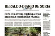 Portada de Heraldo-Diario de Soria de 13 de agosto de 2025