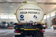 Cisterna de reparto de agua potable de la Diputación.