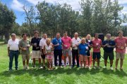 Los mejores clasificados en el torneo celebrado en el campo de Pedrajas.
