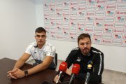 Martín Delfini y Oriol Castellarnau en la comparecencia de prensa de este jueves.