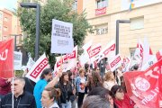 Concentración en la plaza de las Concepciones por la jornada semanal de 37,5 horas.