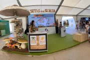 Stand de la Diputación de Soria en la feria Naturcyl.