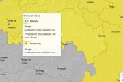 Avisos de la Aemet para este sábado por lluvias y tormentas en el norte de Soria.