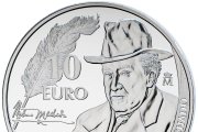 Moneda conmemorativa de Machado.