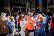 Cientos de personas bailaron en la Plaza Mayor