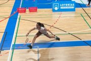 La soriana Jimena Ayllón en uno de sus partidos.