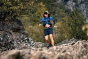 Luis Ángel Tejedor, durante una prueba de montaña.