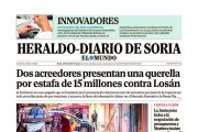 Portada de Heraldo-Diario de Soria del 4 de noviembre de 2025.