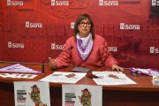 La concejala de Igualdad, Gloria Gonzalo, presenta las actividades del Ciclo Feminista.