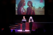 Un momento de la gala de clausura en la Audiencia.