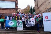 Foto de familia de los participantes en la Asamblea de la España Vaciada