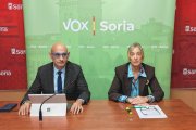 Fernando Castillo y Sara López en rueda de prensa 6 de noviembre