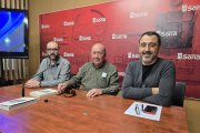 De izquierda a derecha Alfonso Pérez Plaza, Joaquín Alcalde y Javier Muñoz.