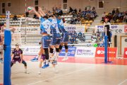 Triple bloqueo del Grupo Herce ante un Manacor que no pudo con la solidez celeste.