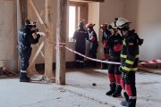 Prácticas de la UME en la provincia de Soria.