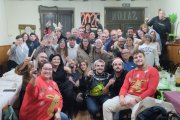 Participantes en la Nochevieja de Ventosa de San Pedro (Soria)
