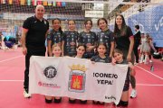 Las alevines del Sporting Santo Domingo A ganaron tres partidos este sábado en Valladolid.
