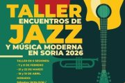 Cartel de los encuentros de Jazz y Música Moderna de Soria.