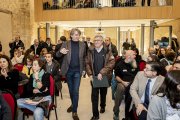 Carlos Martínez y Hugo Morán asisten a las jornadas sobre gestión forestal.