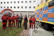 El consejero de Medio Ambiente, Vivienda y Ordenación del Territorio, Juan Carlos Suárez-Quiñones, inaugura las nuevas instalaciones del Centro Coordinador de Emergencias.