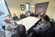 Reunión de Soria Ya con el comité de Losán.
