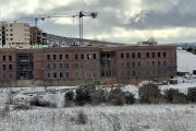 Estado actual de las obras del Centro de Atención y Protección Internacional de Soria.