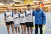 La expedición soriana que debutaba en la Liga Madrileña
